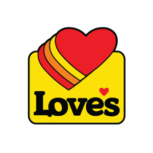 A picture of the Love's Travel Stops logo.
