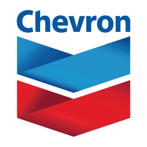 A picture of the Chevron logo.