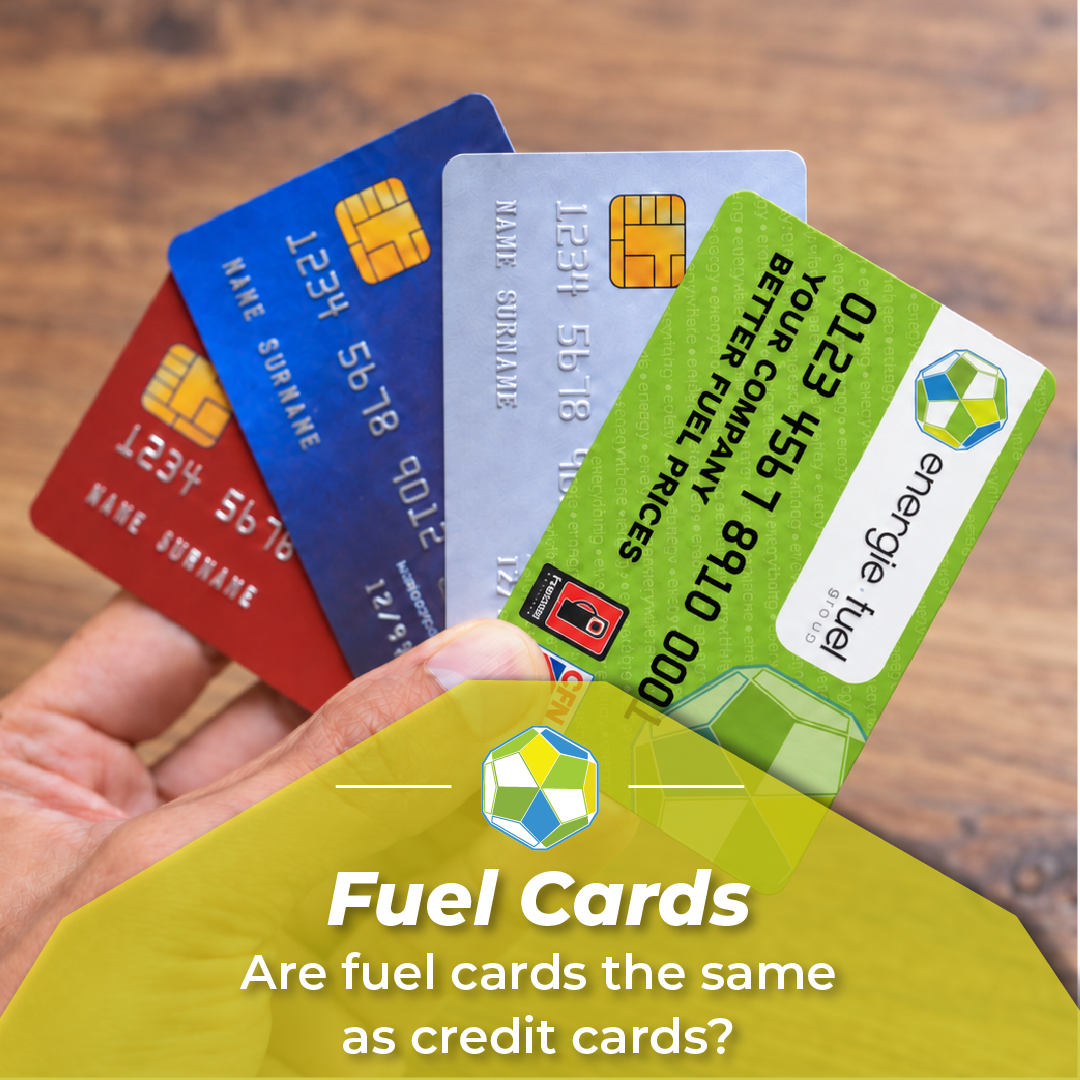 Fuel card compared with a traditional business credit card